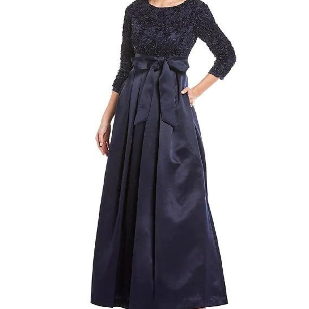 Satin Ball Gown